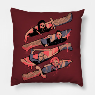 Knife Killers - Classic Scary Terror Halloween Gift Pillow