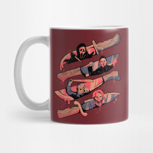 Knife Killers - Classic Scary Terror Halloween Gift Mug
