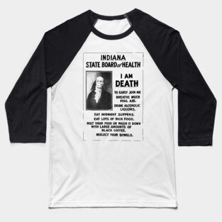 I Am Death. Baseball T-Shirt