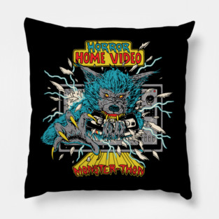 Horror Home Video Monster-Thon Pillow