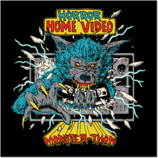Horror Home Video Monster-Thon Posters and Art