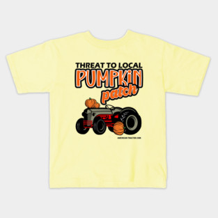 Pumpkin Patch Tractor Kids T-Shirt