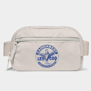 Camembert Le Coq - Vintage Francophile Cheese Design Bag