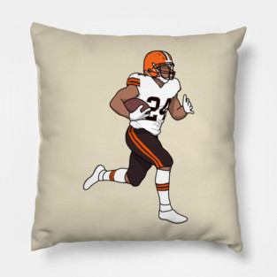 cubb the runner Pillow