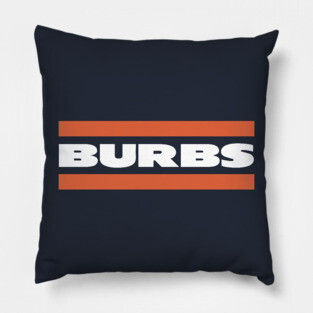Chicago Burbs Sweater Pillow