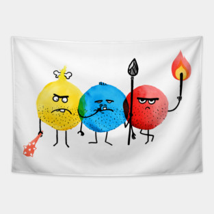 Primary Colors Tapestry