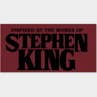 inspired By the Works of Stephen King Posters and Art