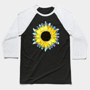 Sunflower for Ukraine Baseball T-Shirt