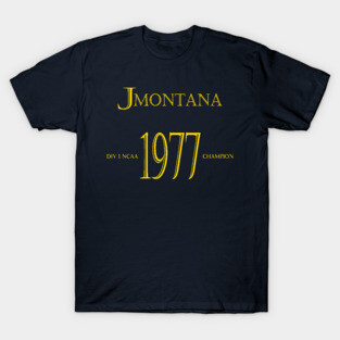 Joe Montana University of Notre Dame T-Shirt