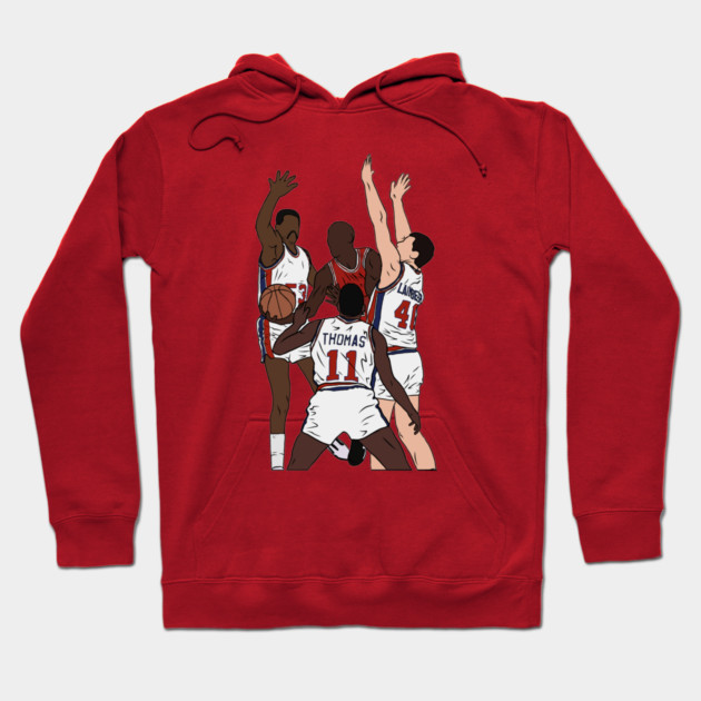 The Jordan Rules Michael Jordan Hoodie TeePublic