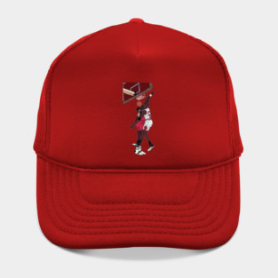 Michael Jordan Dunk on Dikembe Mutombo Hat