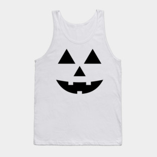 Pumpkin Face Tank Top