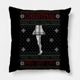 Fra Gee Lay Ugly Sweater Pillow