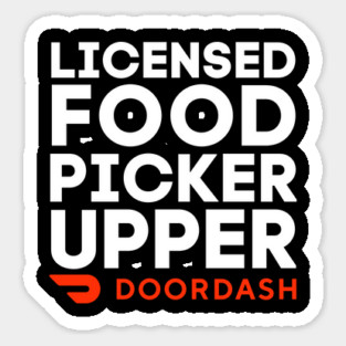 Doordash Licensed Food Picker Upper Magnet