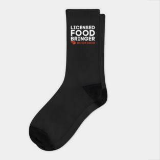 Doordash Licensed Food Bringer Socks