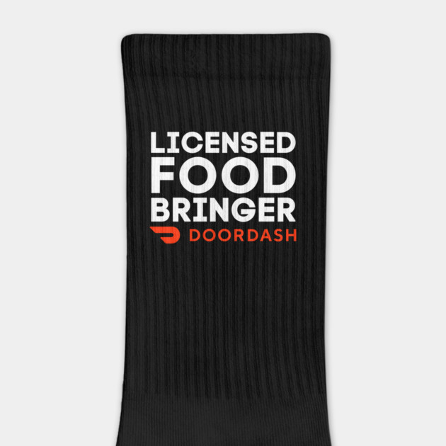 Doordash Licensed Food Bringer by Litehouse Tees