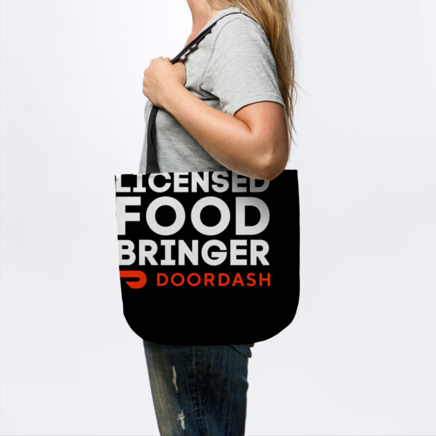 Doordash Licensed Food Bringer by Litehouse Tees