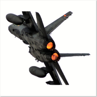 F/A-18 Afterburner Posters and Art
