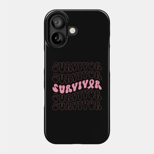 Breast Cancer Survivor Phone Case by The WYLD Tribe