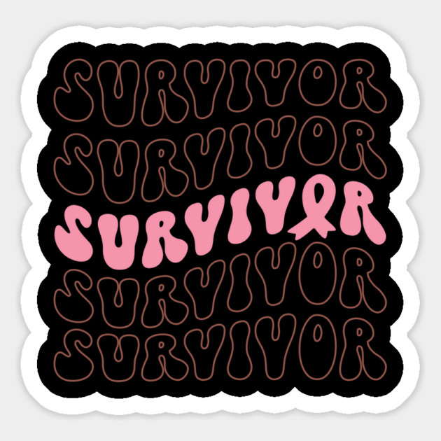 Breast Cancer Survivor Magnet by The WYLD Tribe