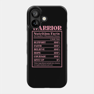 Breast Cancer Warrior Phone Case