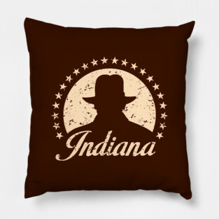 Indianamount distressed Pillow