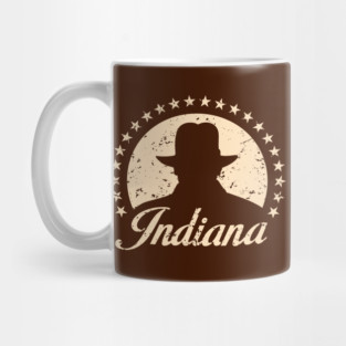 Indianamount distressed Mug