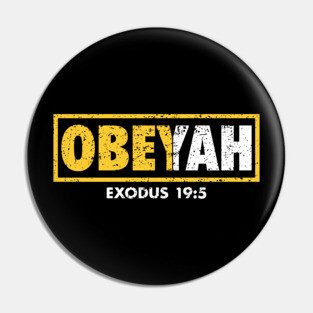 Yahweh Yahshua Yeshua Torah ' Scripture Pin