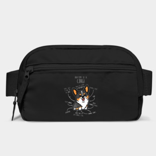 Corgi Tri Color Dog Anatomy Bag
