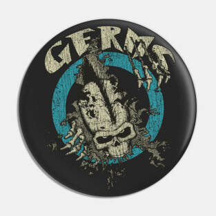Germs (GI) Skull Ripper 1979 Pin