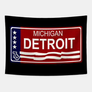 Detroit 1976 Tapestry