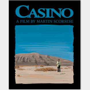 Casino by Martin Scorsese Illustration - Desert Scene Posters and Art