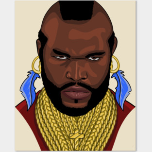 Mr T sucka Posters and Art