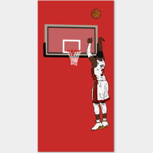 Dwyane Wade Jumpshot Posters and Art