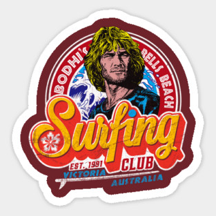 Bodhi's Surfing Club Sticker