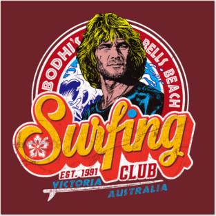 Bodhi's Surfing Club Posters and Art
