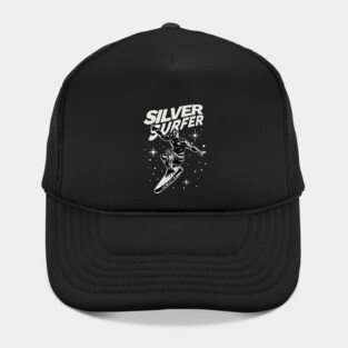 surfer galaxy retro classic Hat