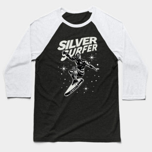 surfer galaxy retro classic Baseball T-Shirt