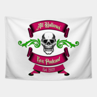 All Hallows' Eve Podcast Alternative Logo Tapestry