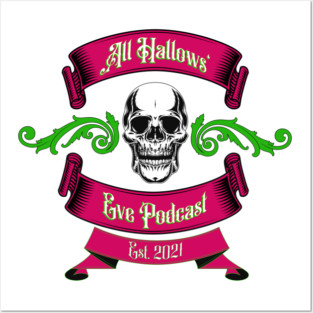 All Hallows' Eve Podcast Alternative Logo Posters and Art