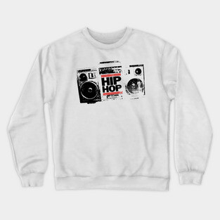 HIP HOP BOOMBOX Crewneck Sweatshirt