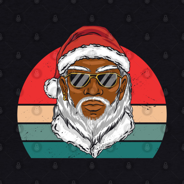 Black Santa, Black Santa Claus, African American Santa, Christmas by UrbanLifeApparel