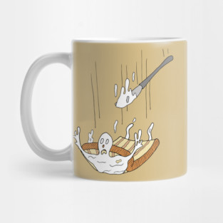 flying butter bread Mug