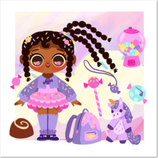 Sweet Dreams Candy Posters and Art