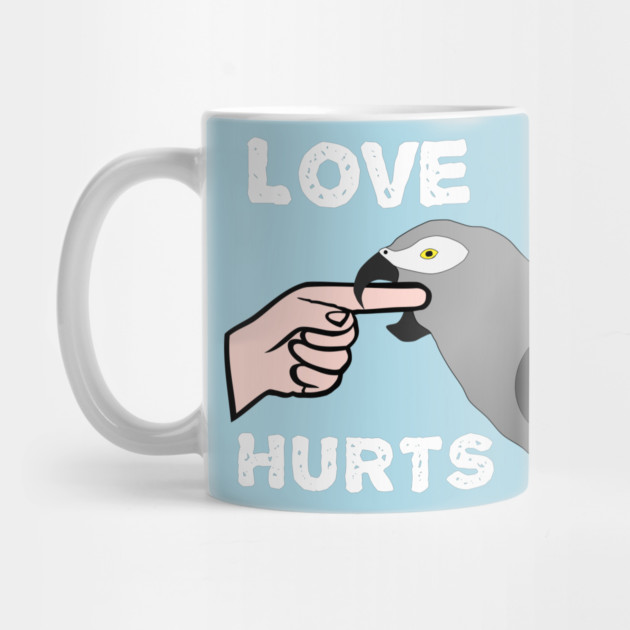 Love Hurts African Grey Parrot Biting by Einstein Parrot
