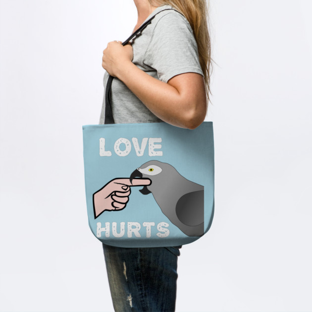 Love Hurts African Grey Parrot Biting by Einstein Parrot