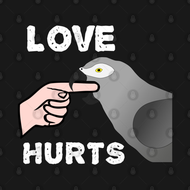 Love Hurts African Grey Parrot Biting by Einstein Parrot