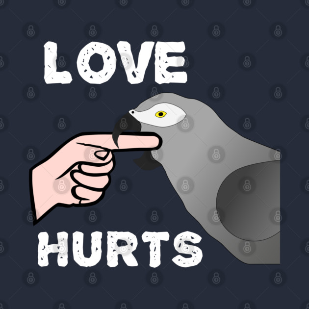 Love Hurts African Grey Parrot Biting by Einstein Parrot