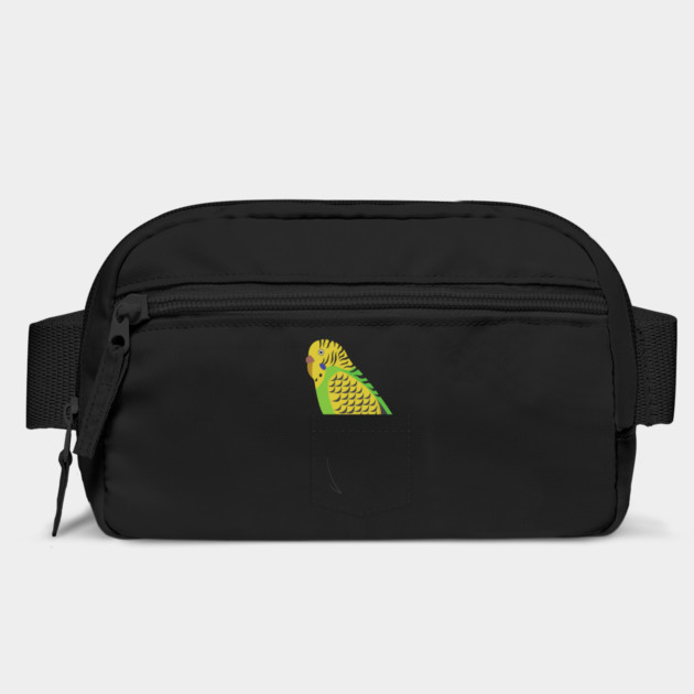 Budgie Parakeet Parrot In Your Front Pocket by Einstein Parrot