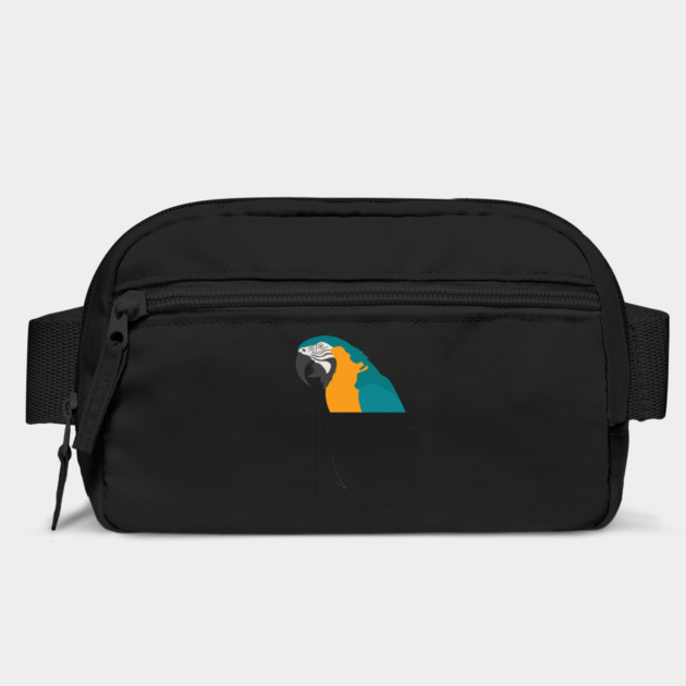 Blue and Gold Macaw Parrot In Your Front Pocket by Einstein Parrot